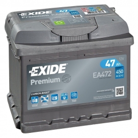 Exide Premium 12V 47Ah 450A EA472
