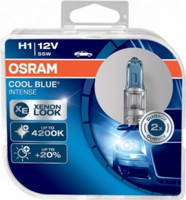 Osram Cool Blue Intense H1 P14.5s 12V 55W 2 ks