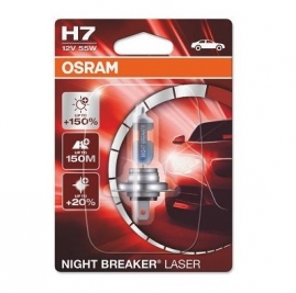 OSRAM NIGHT BREAKER LASER H7 PX26D 12V 55W 64210NL-01B