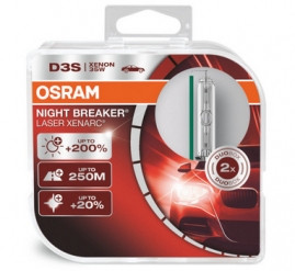 Osram xenonová výbojka D3S XENARC NIGHT BREAKER LASER +200% BOX