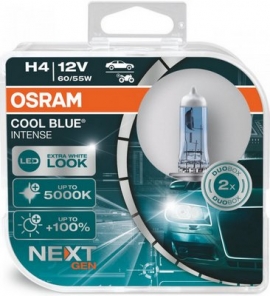 Osram Cool Blue Intense Next Generation H4 P43t 12V 60/55W