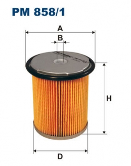 Palivový filter FILTRON PM 858/1