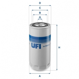 Palivový filter UFI 24.349.00 na IVECO