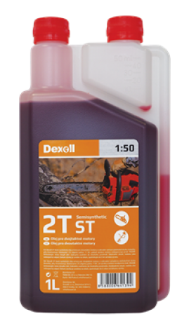 Dexoll Semisynthetic 2T ST 1L (červený)