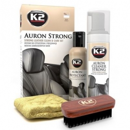 K2 AURON STRONG - Set na čistenie kože