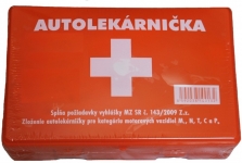 Autolekárnička Panacea, plastová, 143/2009